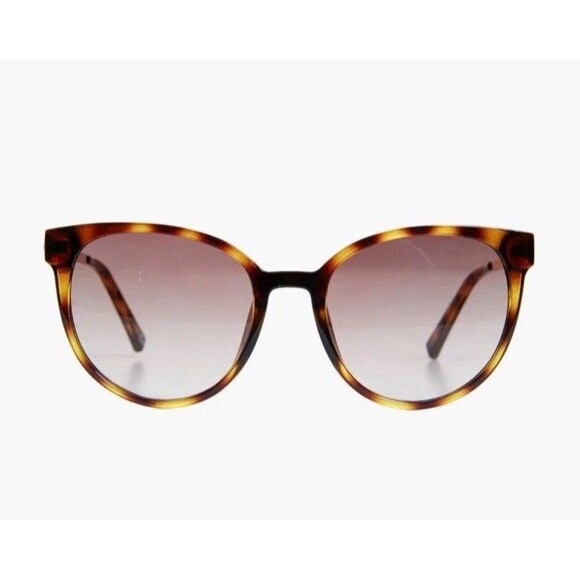 LeSpecs Contention Sunglasses Women Brown Gold NWT main image 12